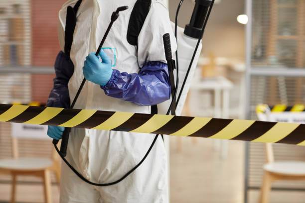 Professional Hoarding Cleanup technician working in Kingsburg, CA
